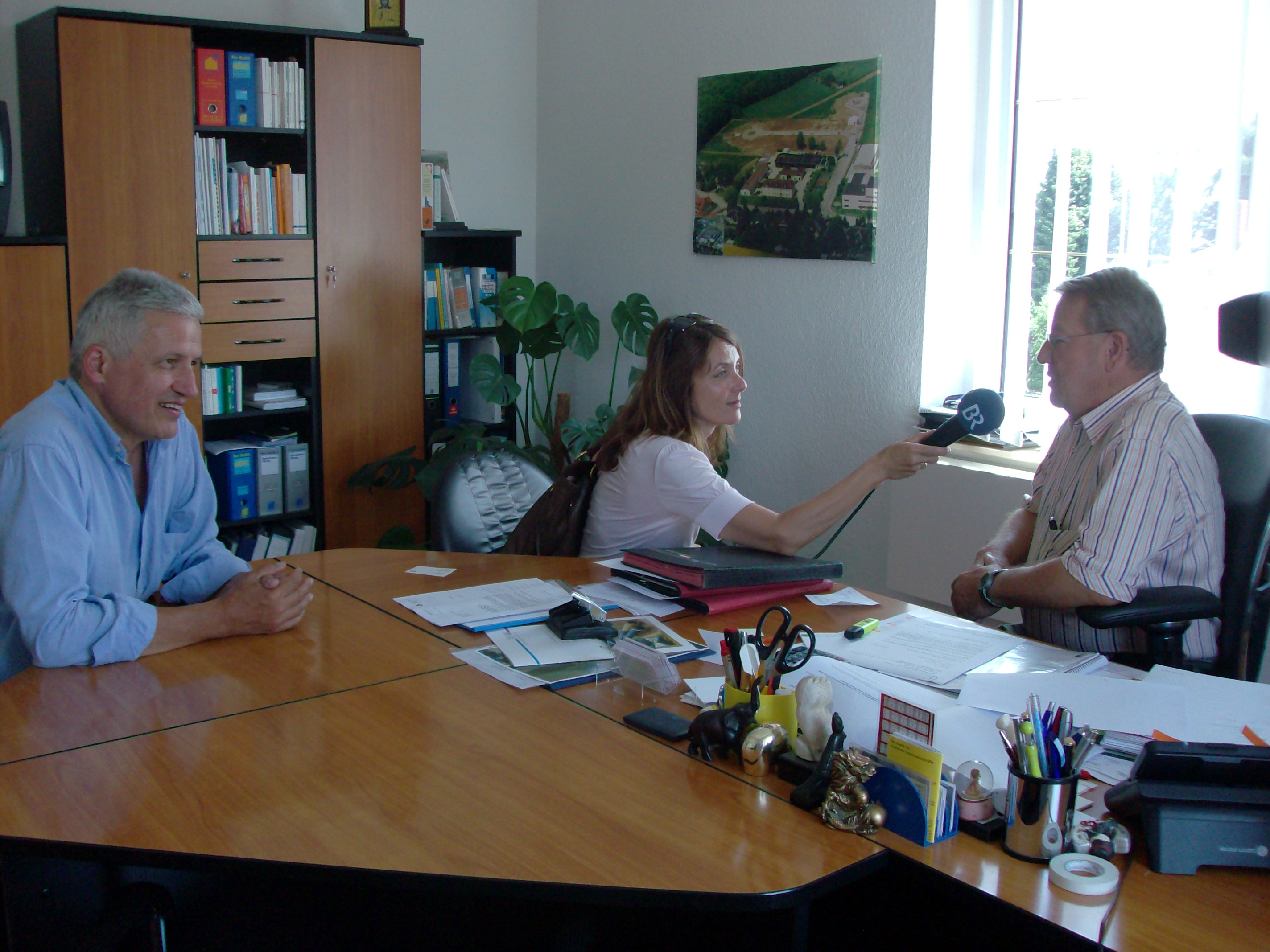 v.r.n.l.: Manfred Kolbe, Dr. Susanne Betz, Kurt Kirpal 