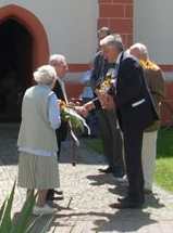 Manfred Kolbe MdB gratuliert Ehepaar Rolle