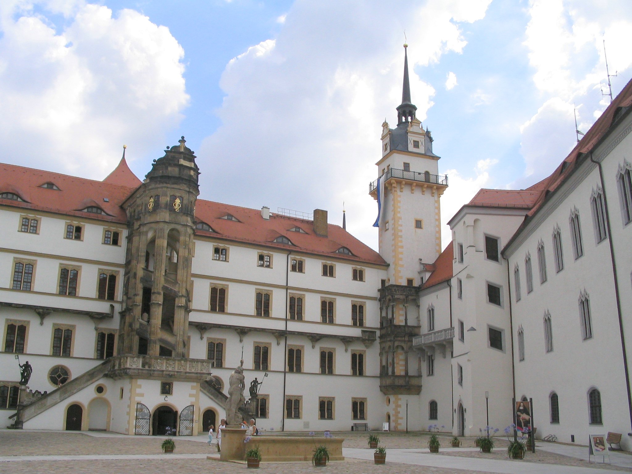 Schlo Hartenfels soll bald noch schner werden.